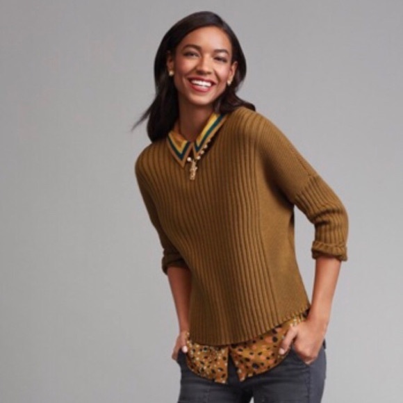 CAbi Sweaters - CAbi Luna Pullover Cropped Sweater #3364 - EUC